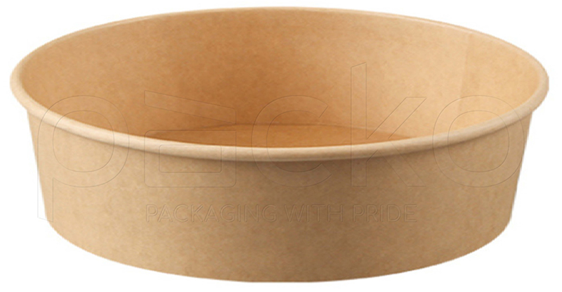 ถ้วยกระดาษคราฟท์ รักษ์โลก ขนาด 1300 ml.