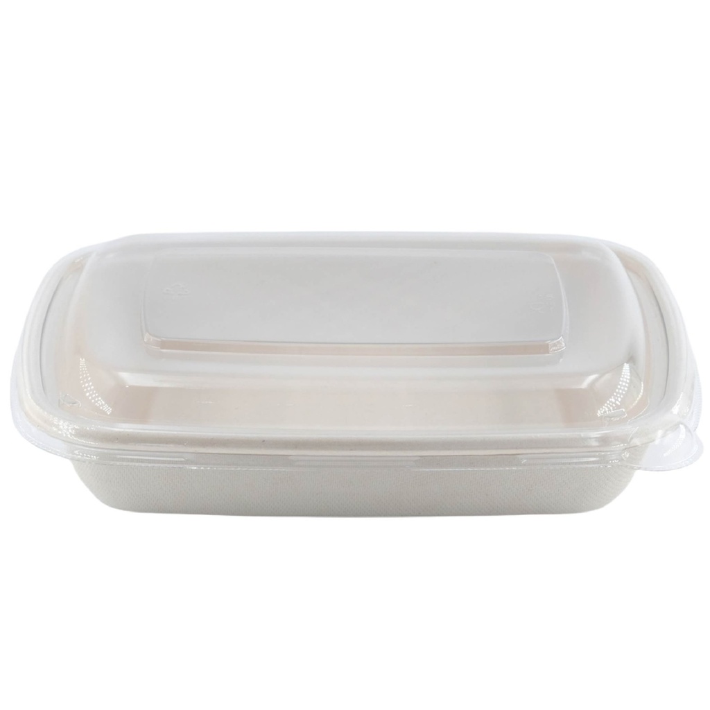 กล่องอาหาารชานอ้อยผสมเยื่อไผ่ 1000 ml.