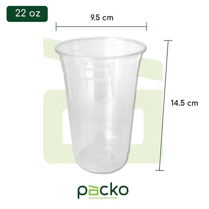 แก้ว PACKO PP ขนาด 22oz ปาก 95 mm.