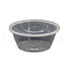 [Y750 Premium] ถ้วยอาหาร Premium ขนาด 750 ml. สีใส