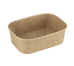 [12-B-750B] กล่องคราฟท์ทรงมน ขนาด 750มล.