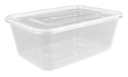 [Save-F1000] กล่องใส่อาหารสี่เหลี่ยม รุ่น Save ขนาด 1000มล. สีใส