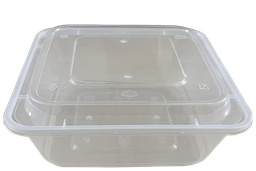 [ZF650] กล่องอาหารพรีเมี่ยม ทรงจตุรัสขนาด 650 ml.